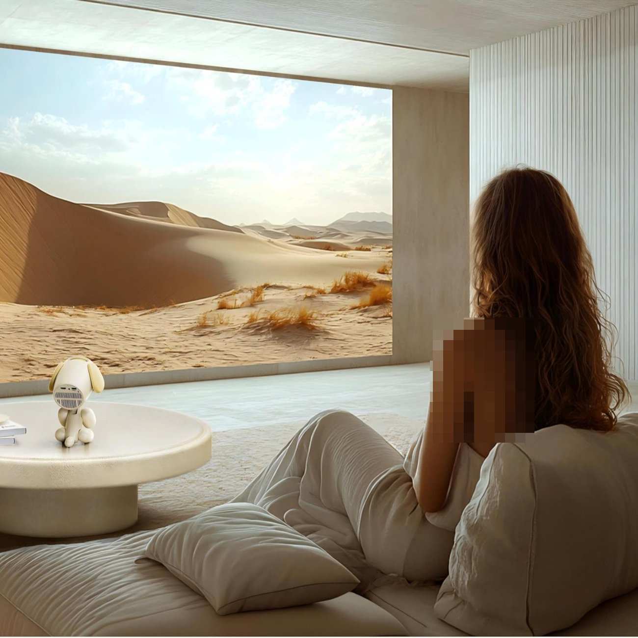 مینی ویدئو پروژکتور هوشمند قابل حمل JY320LI