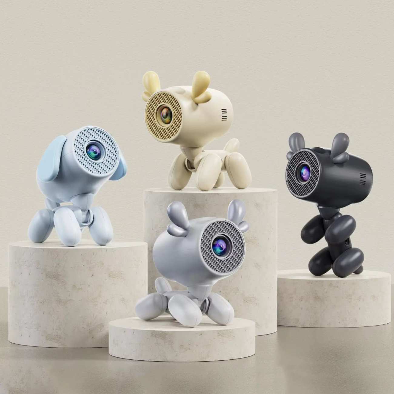 مینی ویدئو پروژکتور هوشمند قابل حمل JY320LI