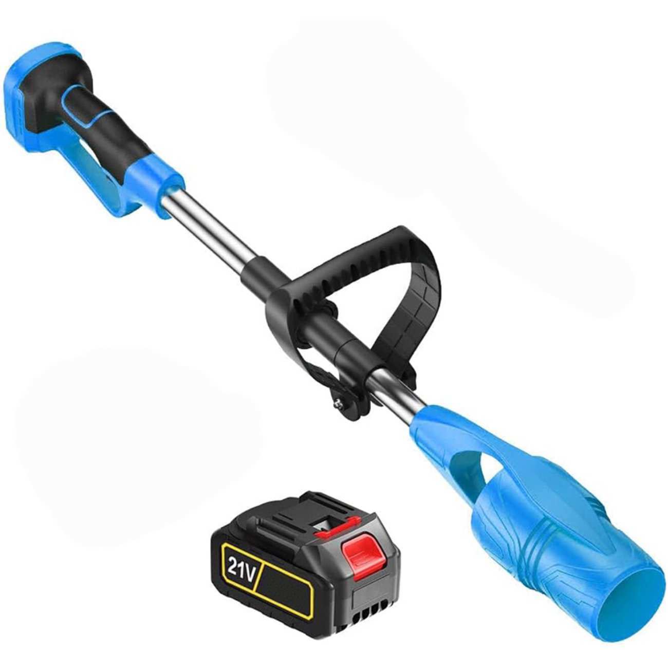 جت فن دمنده دسته دار تاشو شارژی قابل حمل CORDLESS LEAF BLOWER با باتری یدک