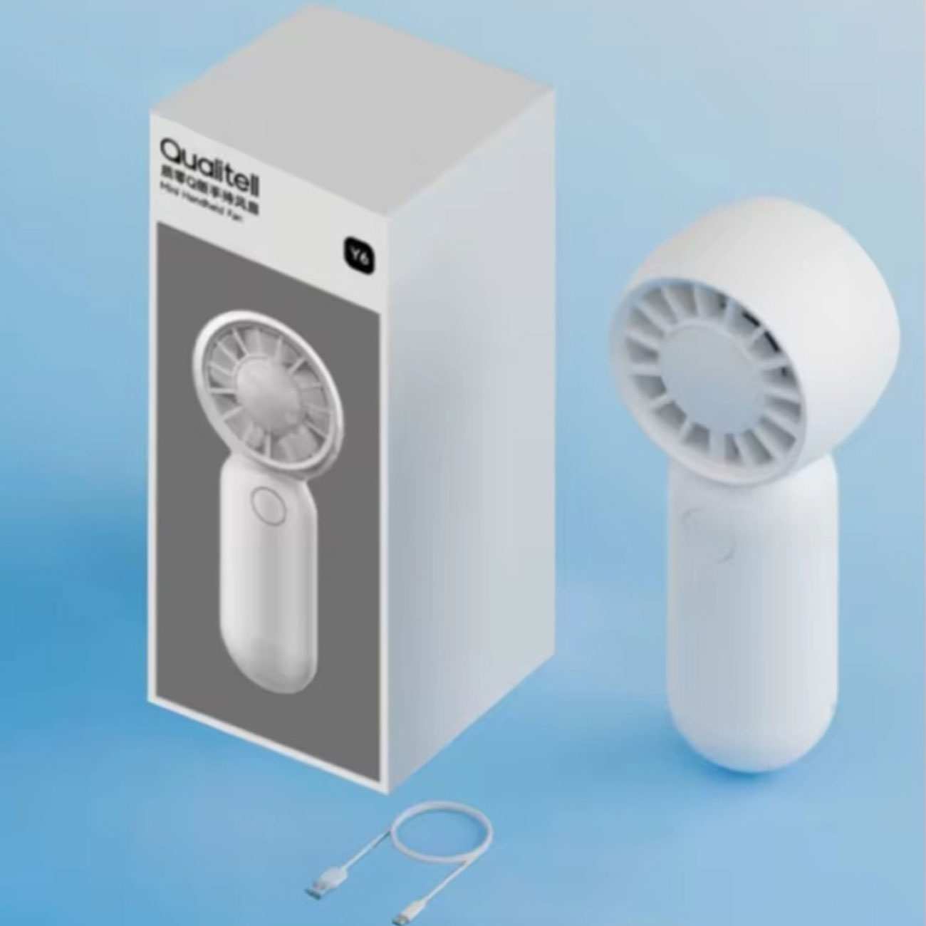 پنکه شارژی دستی کوالیتل Qualitell Y6