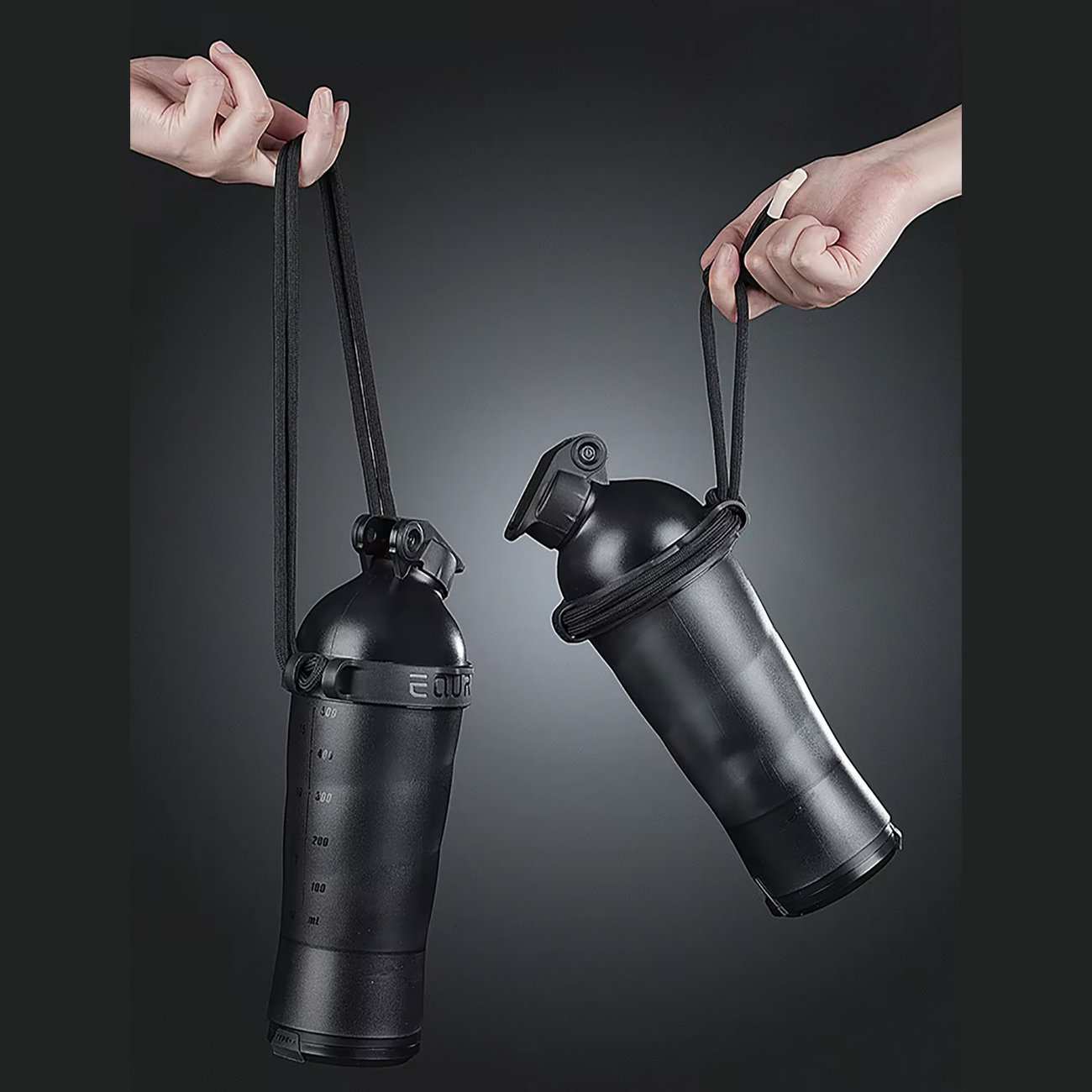 شیکر ورزشی و مخلوط کن شارژی 550 میلیلیتر اکورا EQURA E-010