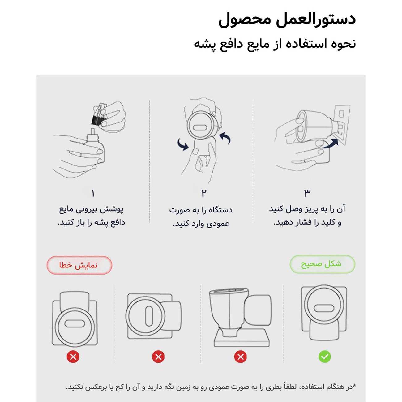 حشره کش برقی پریزی و چراغ خواب کوالیتل Qualitell P2 zsm242117 با مایع مخصوص