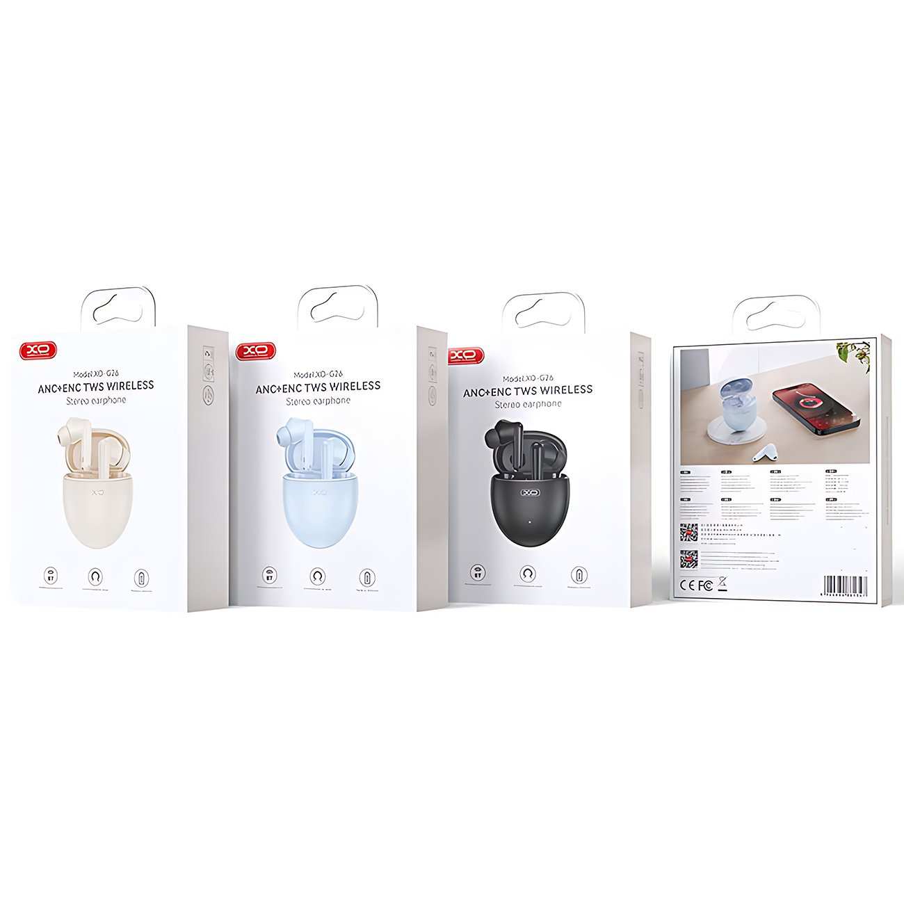 هندزفری بلوتوثی 5.3 نویز کنسلینگ فعال ایکس او G26