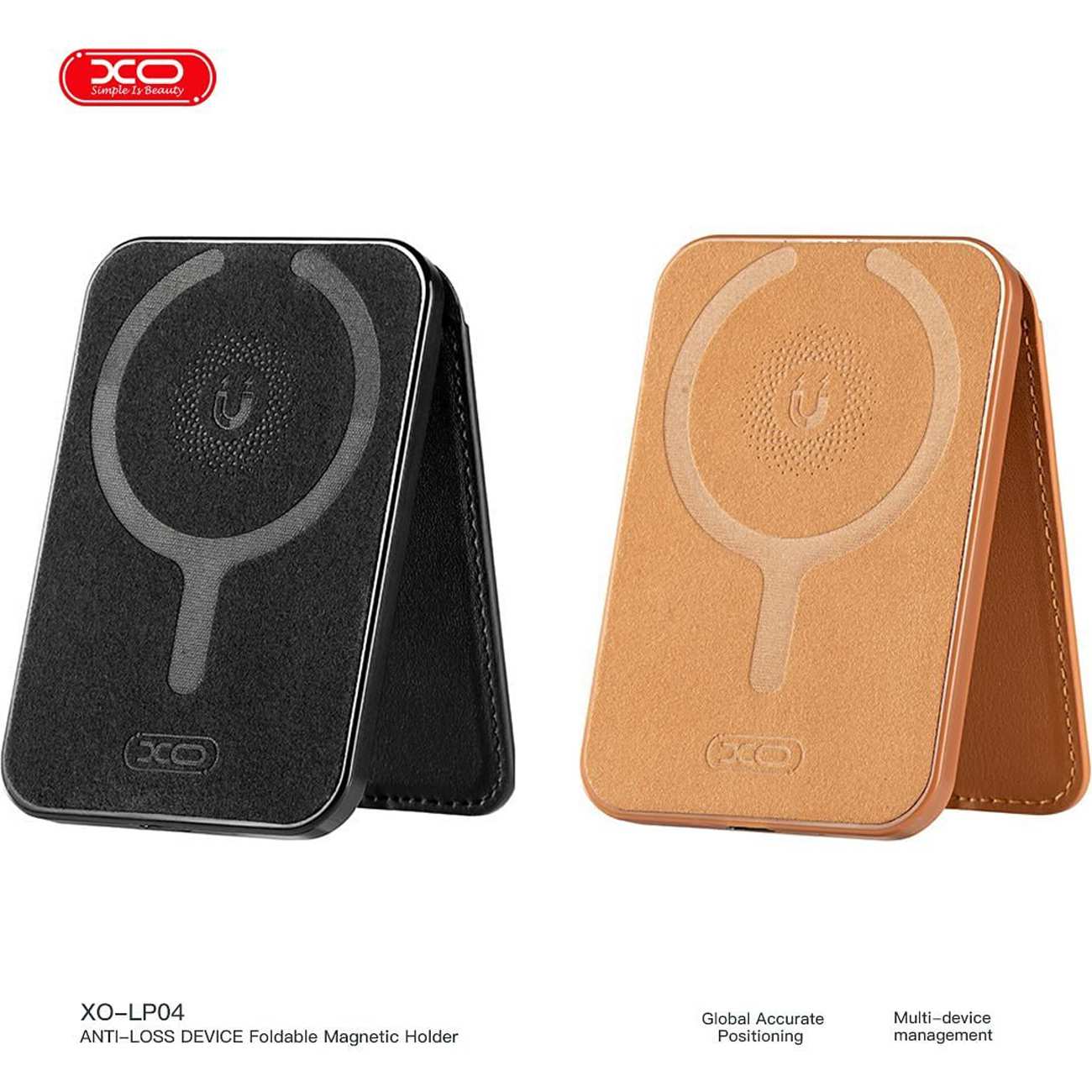 کیف کارت مگسیف گوشی آیفون و هولدر موبایل ایکس او XO LP04