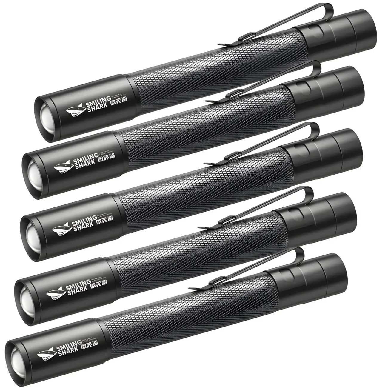 چراغقوه جیبی قلمی ضدآب اسمایلینگشارک sd-1211