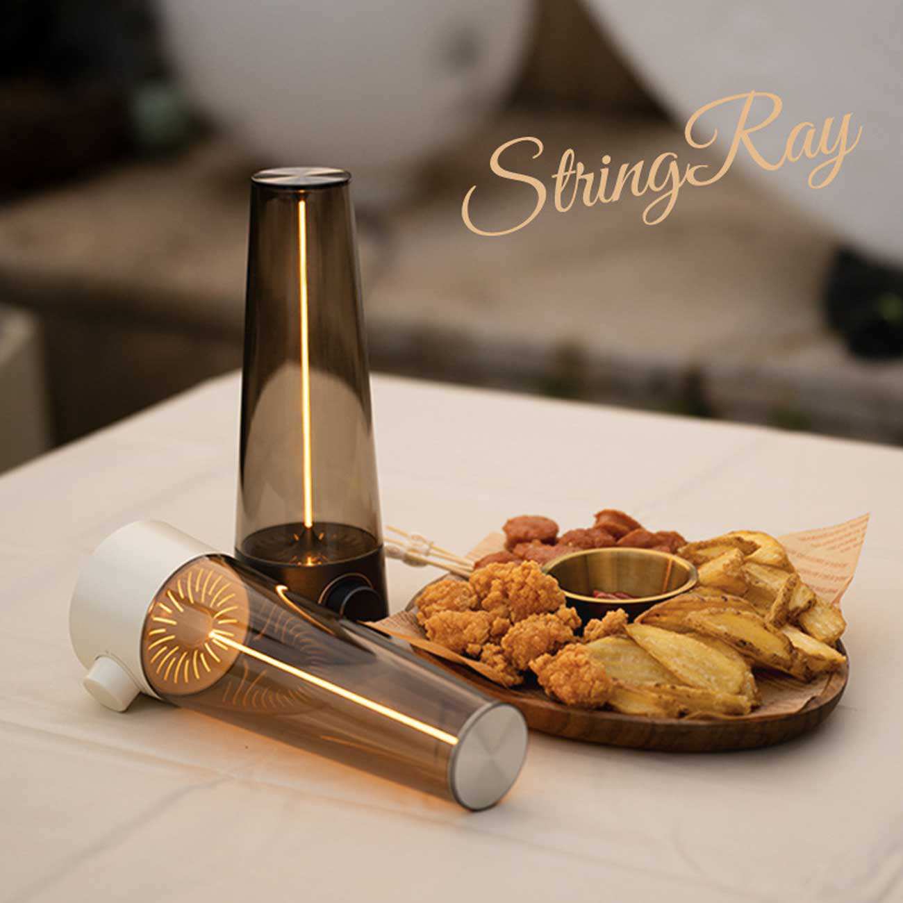 چراغ خواب خطی رومیزی شارژی WB-5