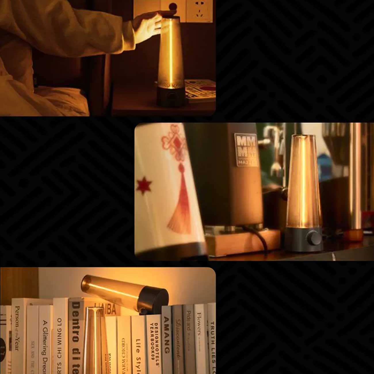 چراغ خواب خطی رومیزی شارژی WB-5