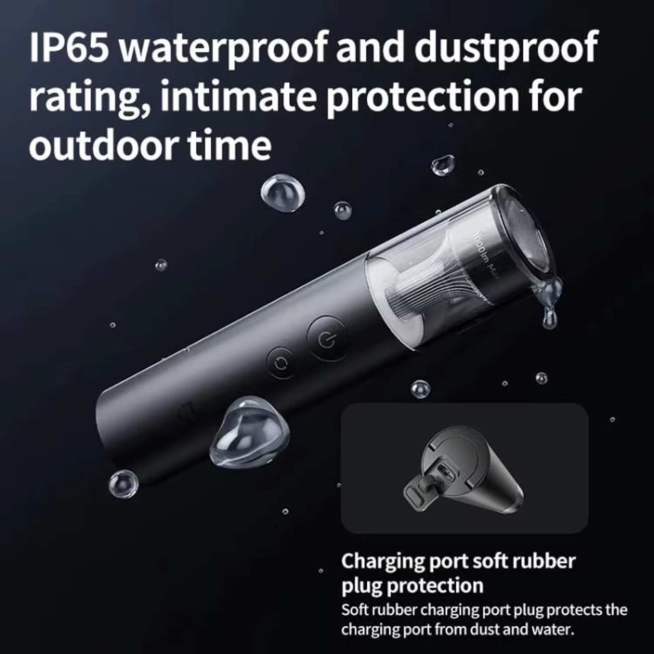 چراغ قوه شارژی پر نور میجیا شیائومی MJSDT002QW