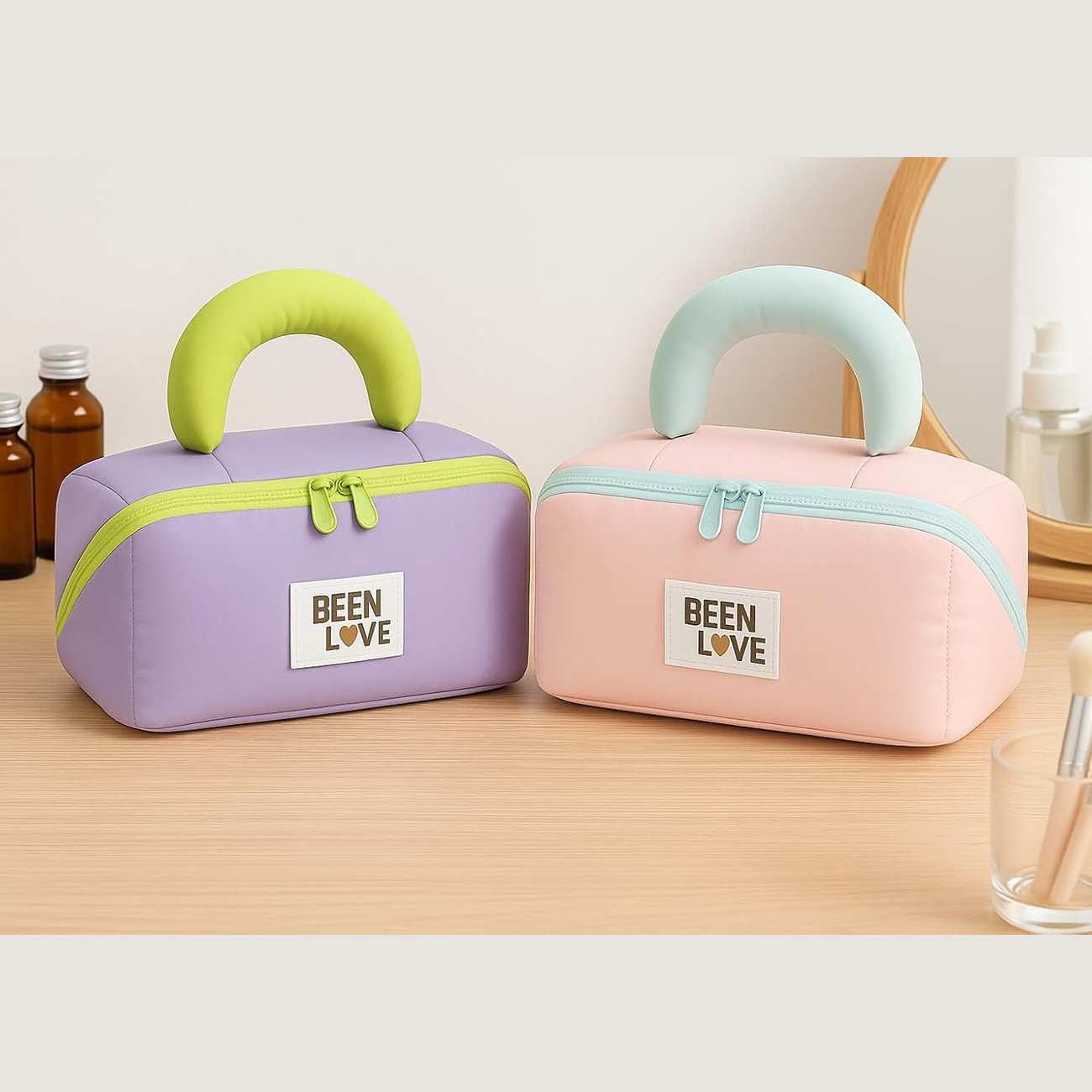 کیف لوازم آرایش مسافرتی جوردن و جودی jordan & judy pt074