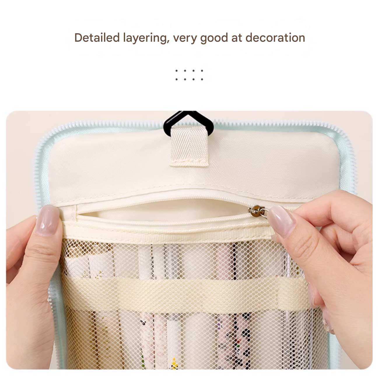 کیف لوازم آرایش مسافرتی جوردن و جودی jordan & judy pt073