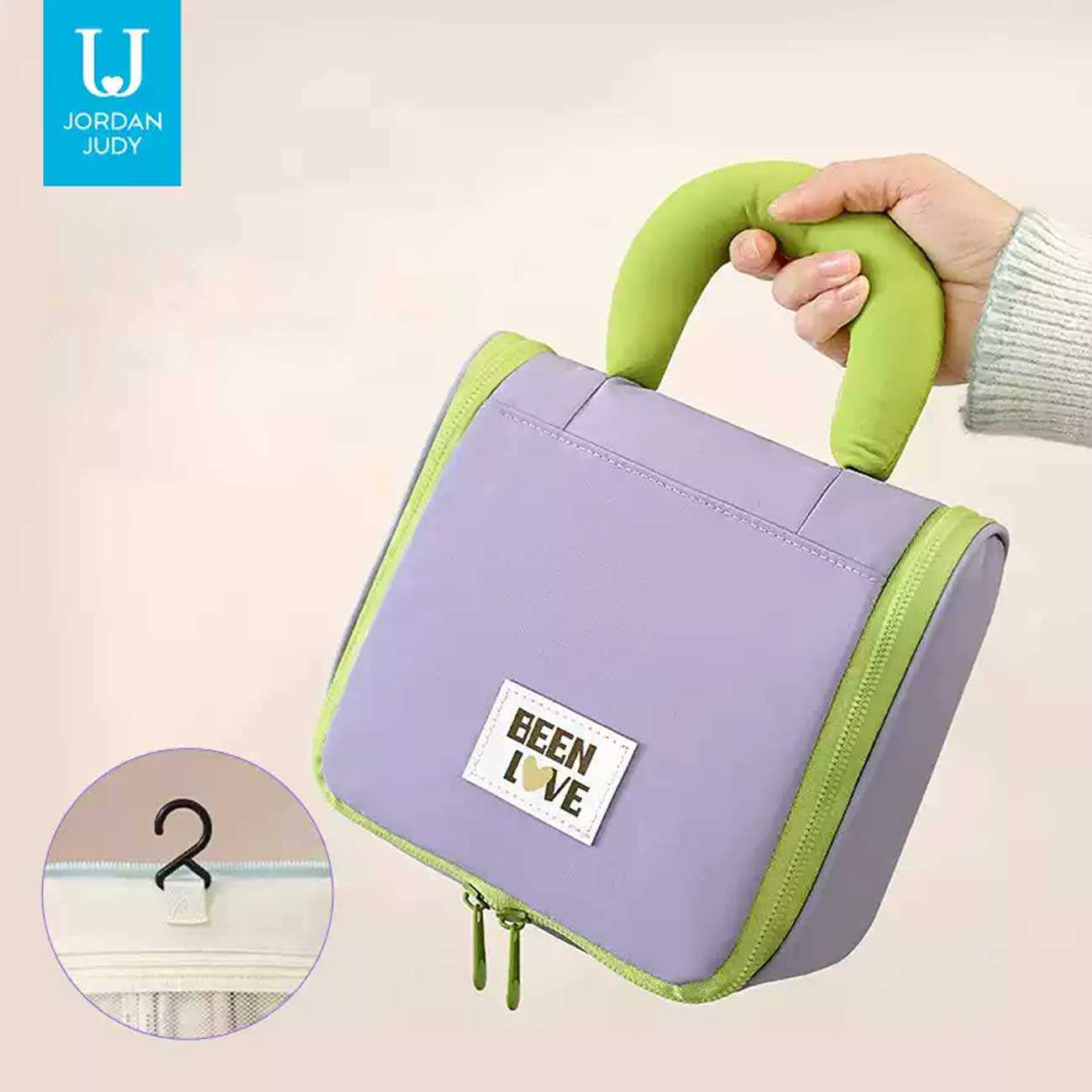 کیف لوازم آرایش مسافرتی جوردن و جودی jordan & judy pt073