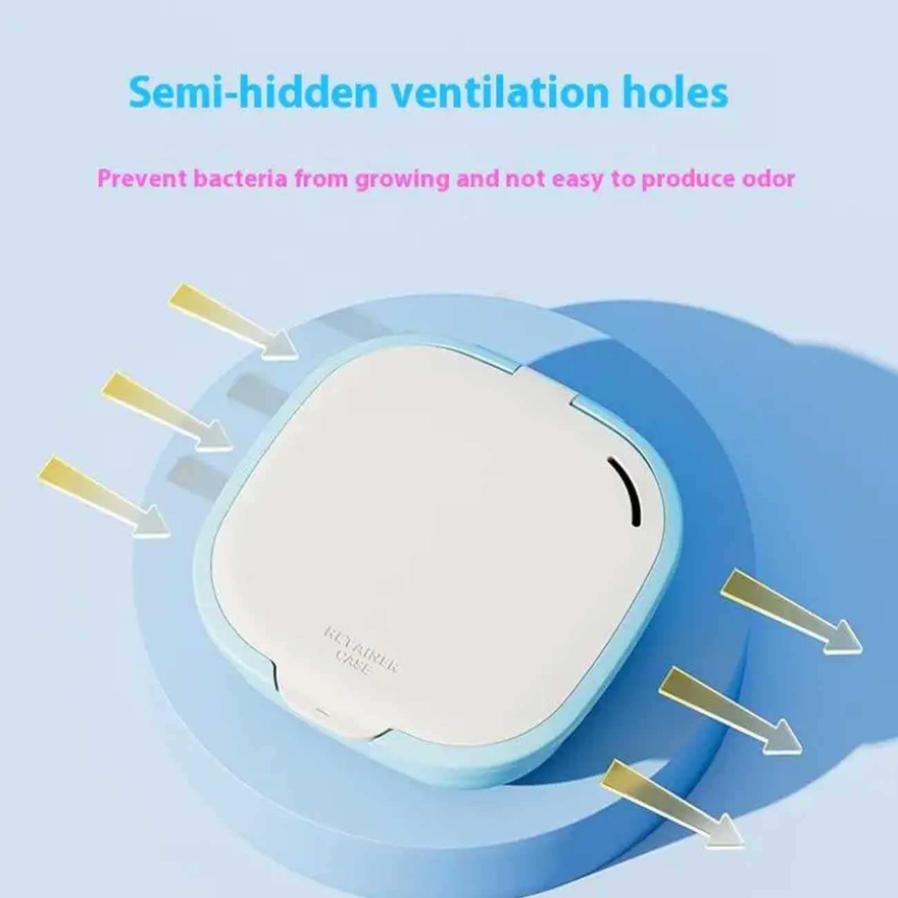 کیف نگهداری ارتودنسی نامرئی دندان جوردن و جودی Jordan & Judy U520