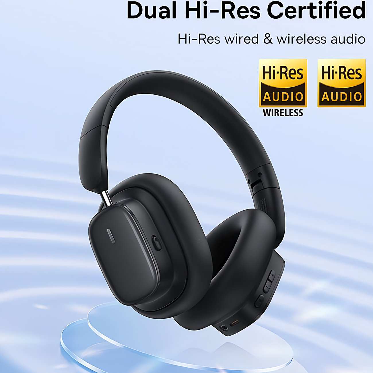 هدفون بلوتوثی 5.3 نویز کنسلینگ فعال بیسوس Baseus Bowie H1i