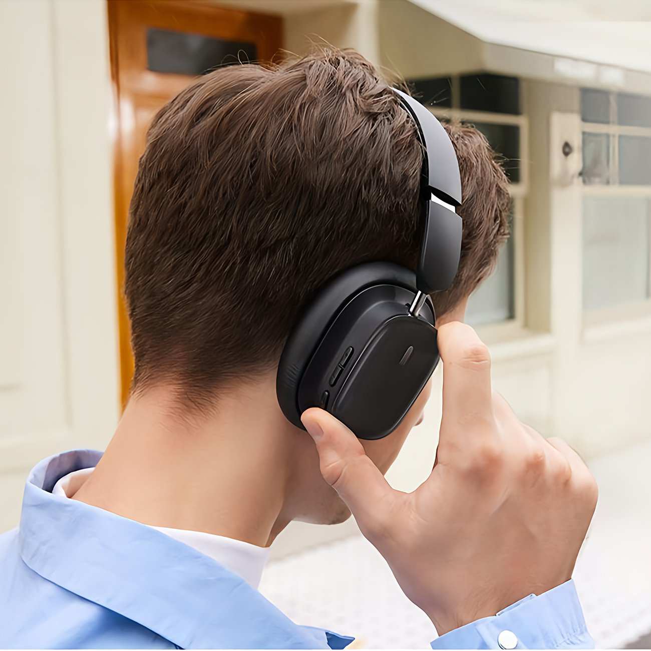 هدفون بلوتوثی 5.3 نویز کنسلینگ فعال بیسوس Baseus Bowie H1i