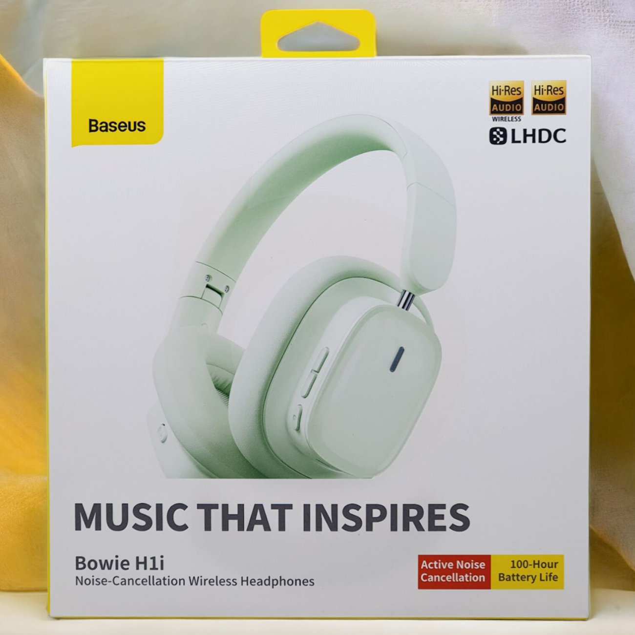 هدفون بلوتوثی 5.3 نویز کنسلینگ فعال بیسوس Baseus Bowie H1i