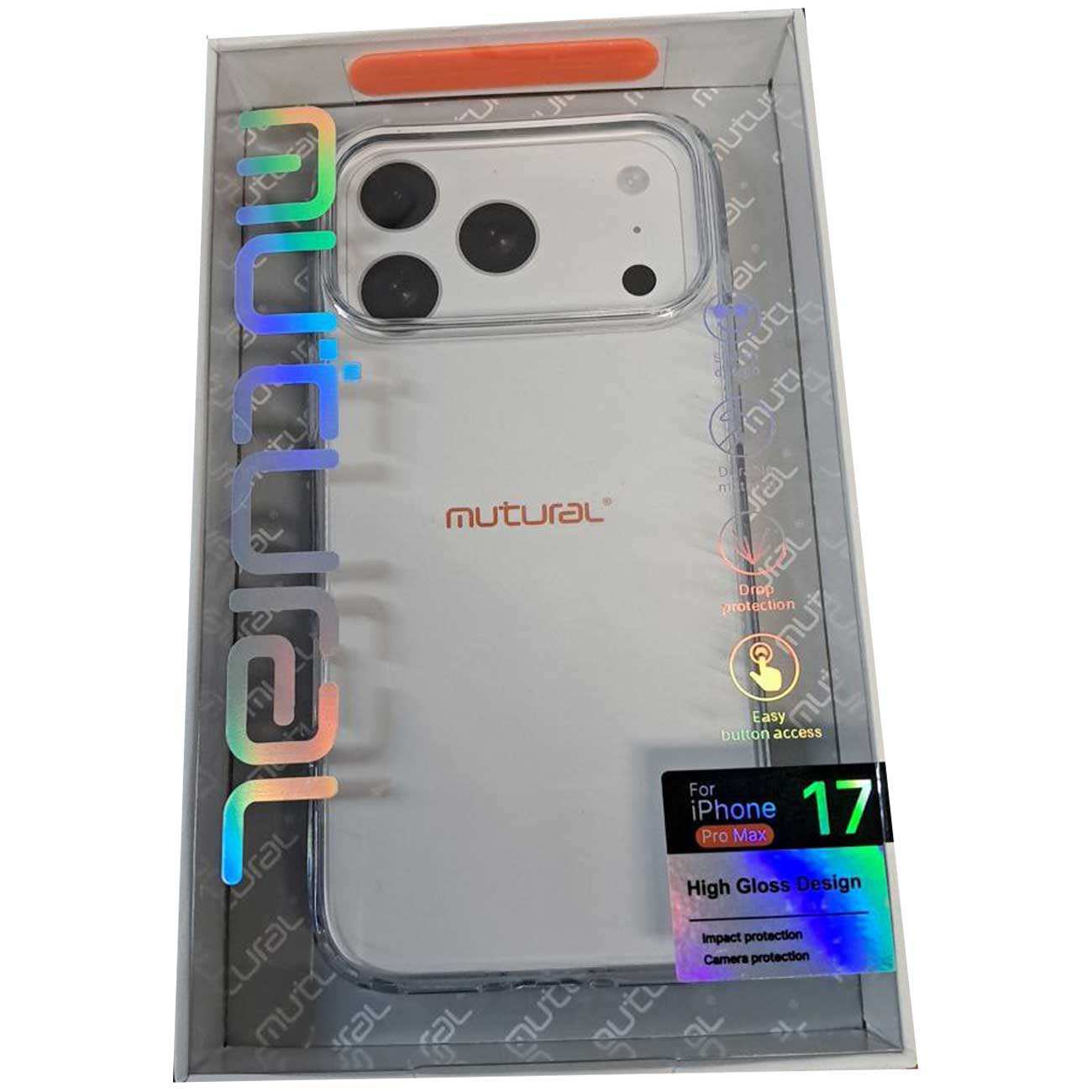 قاب شفاف آیفون 17 پرومکس موتورال MUTURAL