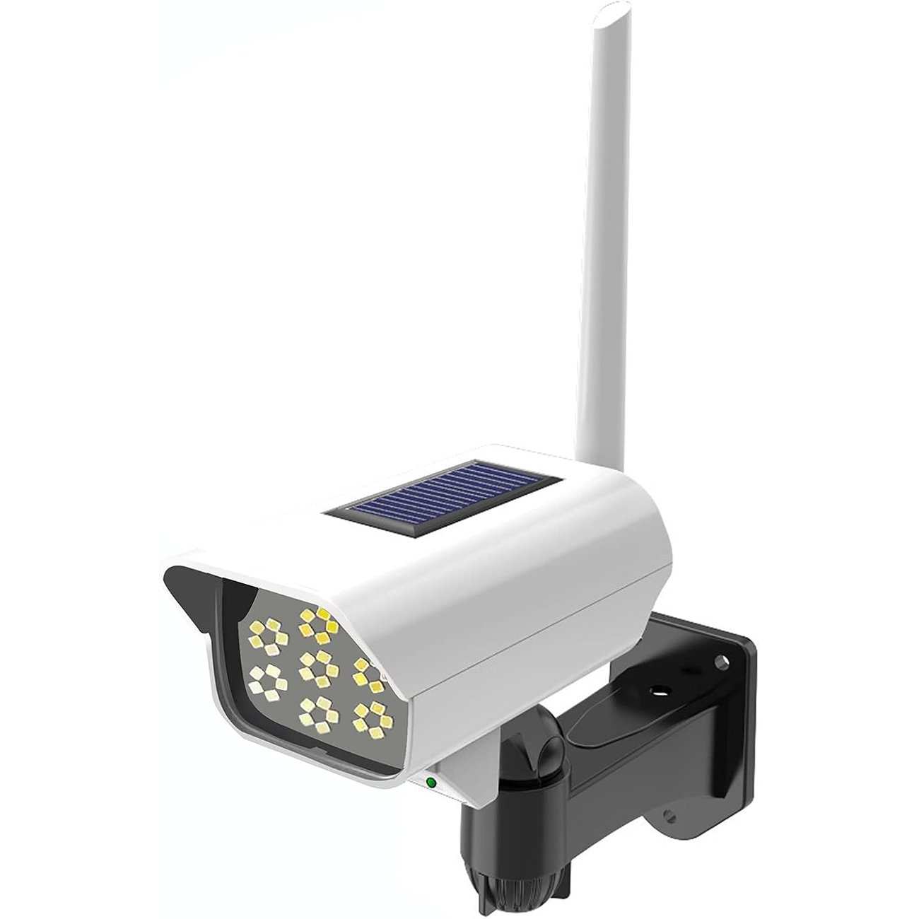 چراغ شارژی هوشمند سنسور حرکتی خورشیدی ضدآب اسمایلینگ شارک SMILING SHARK HS-V79 طرح دوربین مداربسته