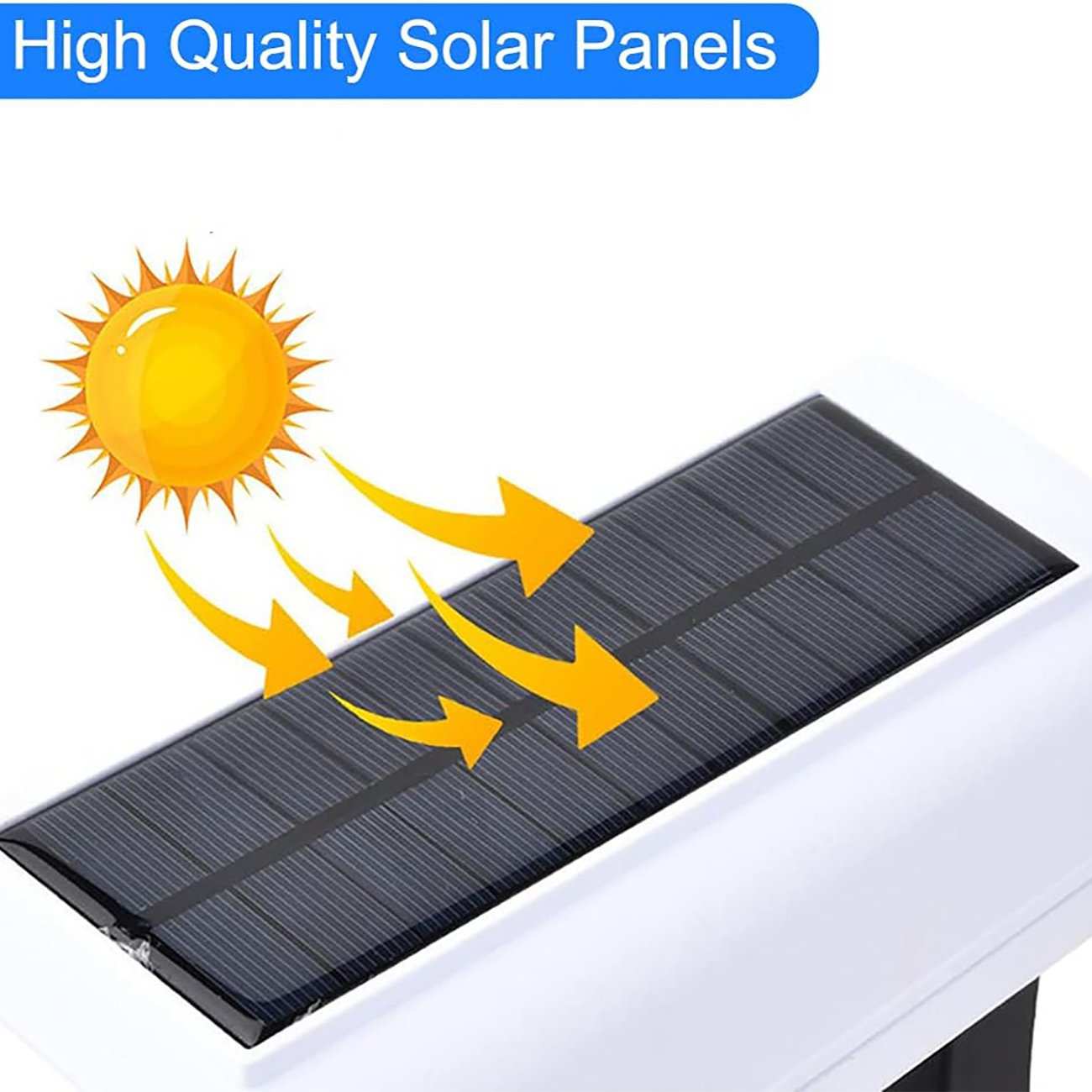 چراغ شارژی هوشمند سنسور حرکتی خورشیدی ضدآب اسمایلینگ شارک SMILING SHARK HS-V79 طرح دوربین مداربسته