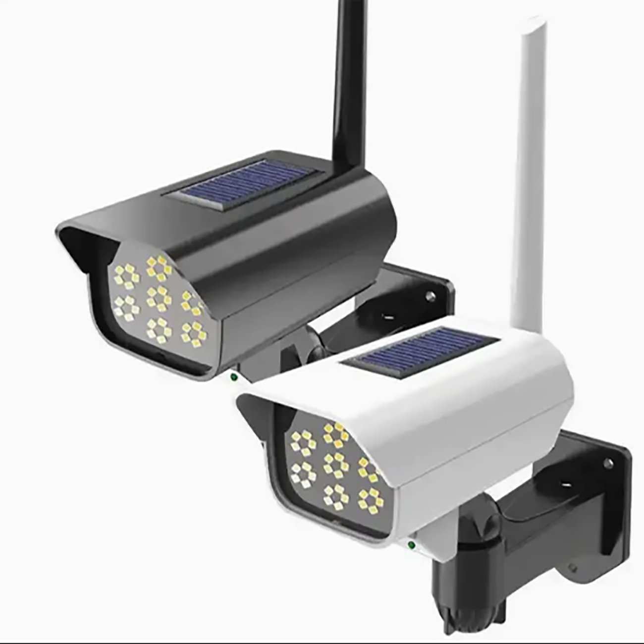 چراغ شارژی هوشمند سنسور حرکتی خورشیدی ضدآب اسمایلینگ شارک SMILING SHARK HS-V79 طرح دوربین مداربسته