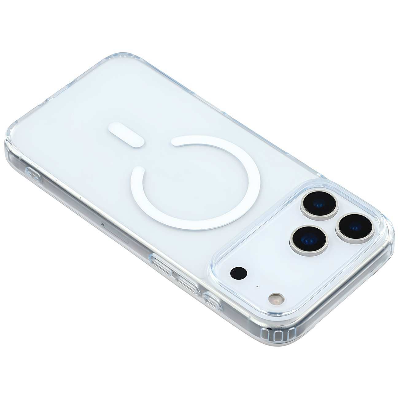 قاب شفاف مگسیف آیفون 17 پرومکس موتورال MAGNETIC