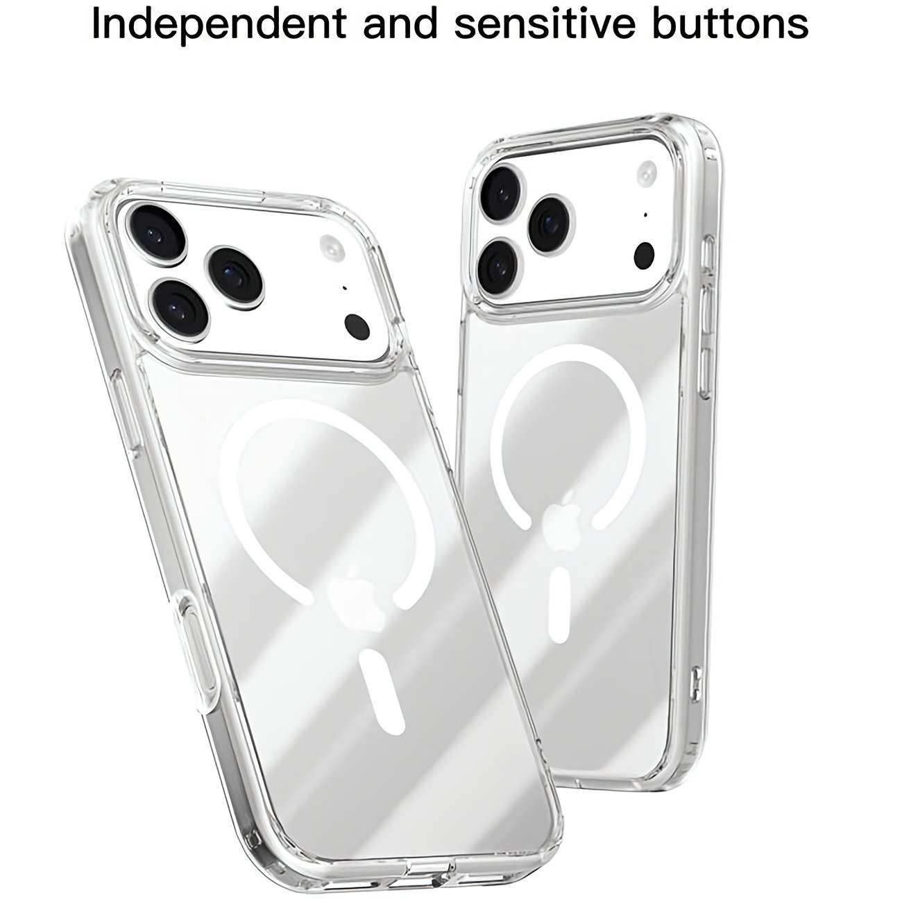 قاب شفاف مگسیف آیفون 17 پرومکس موتورال MAGNETIC