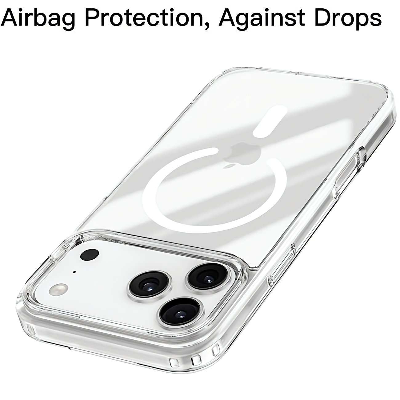 قاب شفاف مگسیف آیفون 17 پرومکس موتورال MAGNETIC