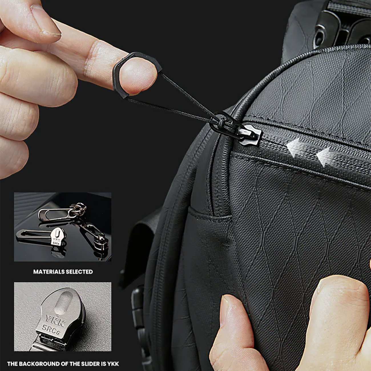 کوله پشتی مسافرتی، کوهنوردی و لپتاپ 15.6 اینچ ضدآب بنج BANGE FW-226 با ظرفیت 22 لیتر