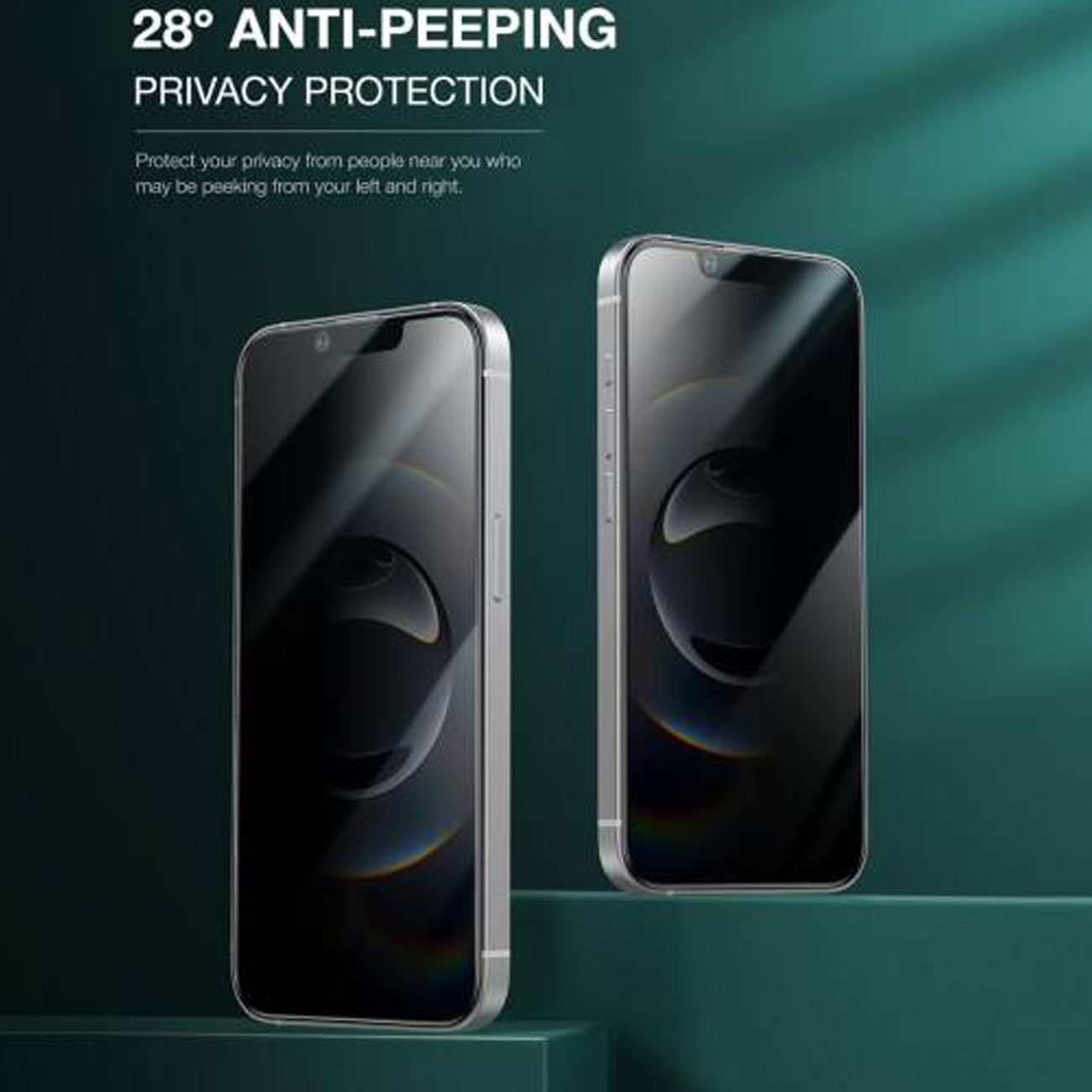 گلس پرایوسی گوشی آیفون17 پرو گرین لاین GN9HSPY17PBK