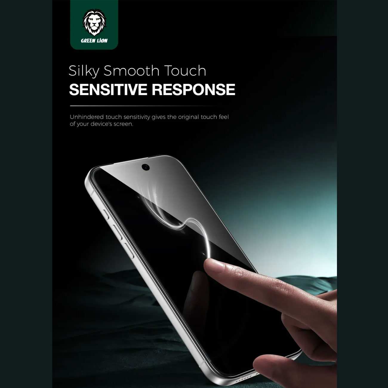 گلس پرایوسی گوشی آیفون17 پرو گرین لاین GN9HSPY17PBK