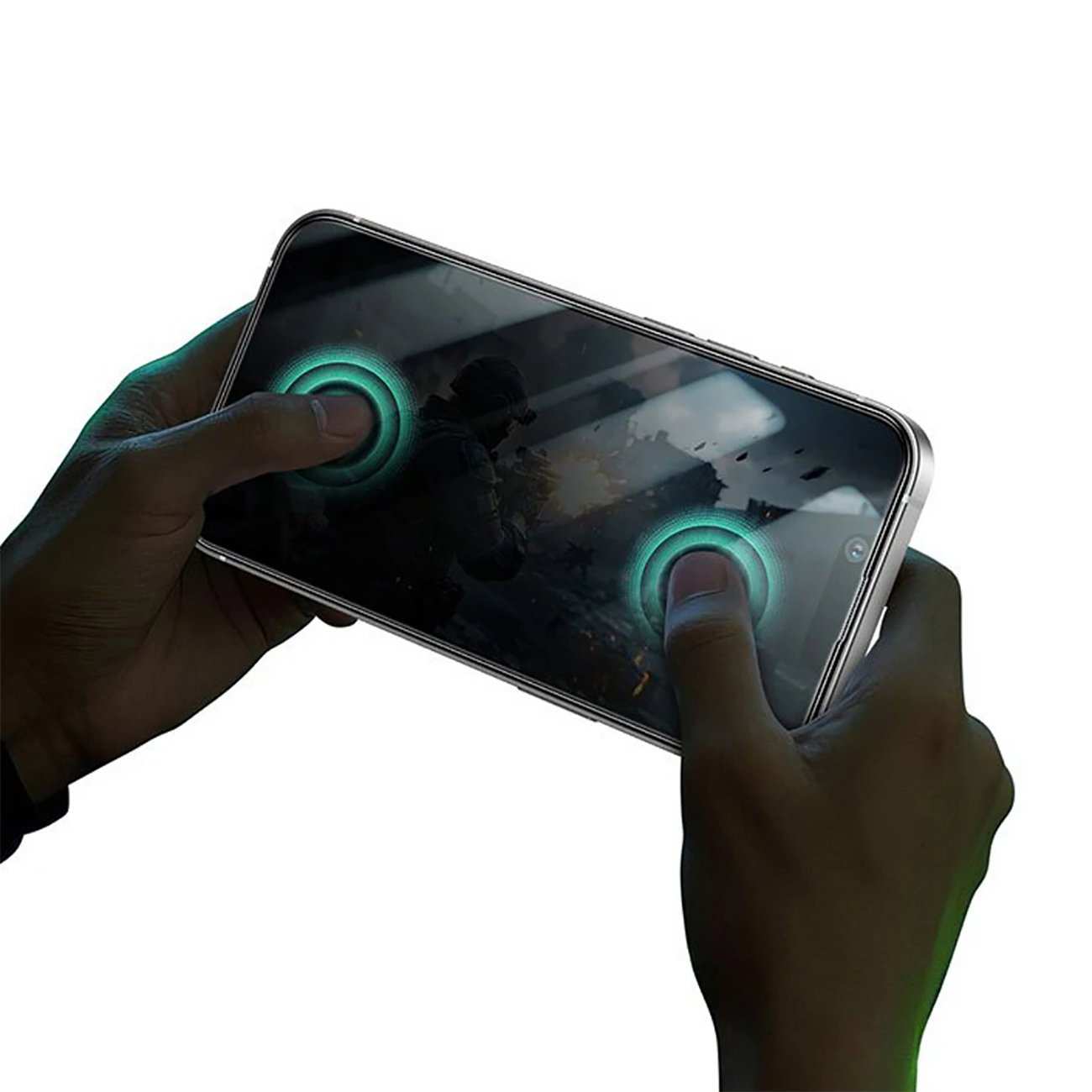 گلس پرایوسی آیفون 16 پرو و آیفون 17 گرین Green Lion GN9HSPY17BK