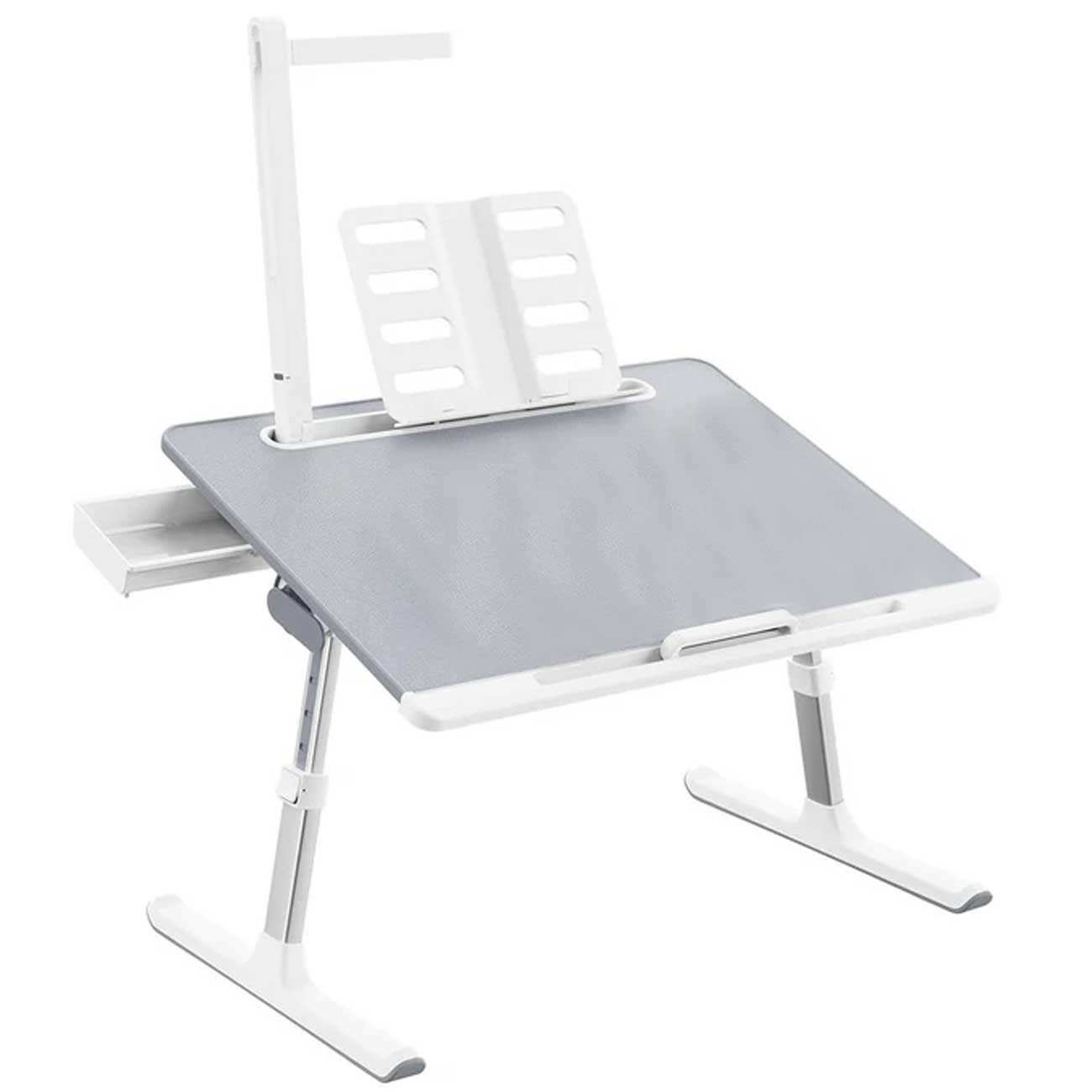 میز تحریر و لپتاپ تا 17 اینچ دارای چراغ LED سایجی k8 تاشو و قابل حمل