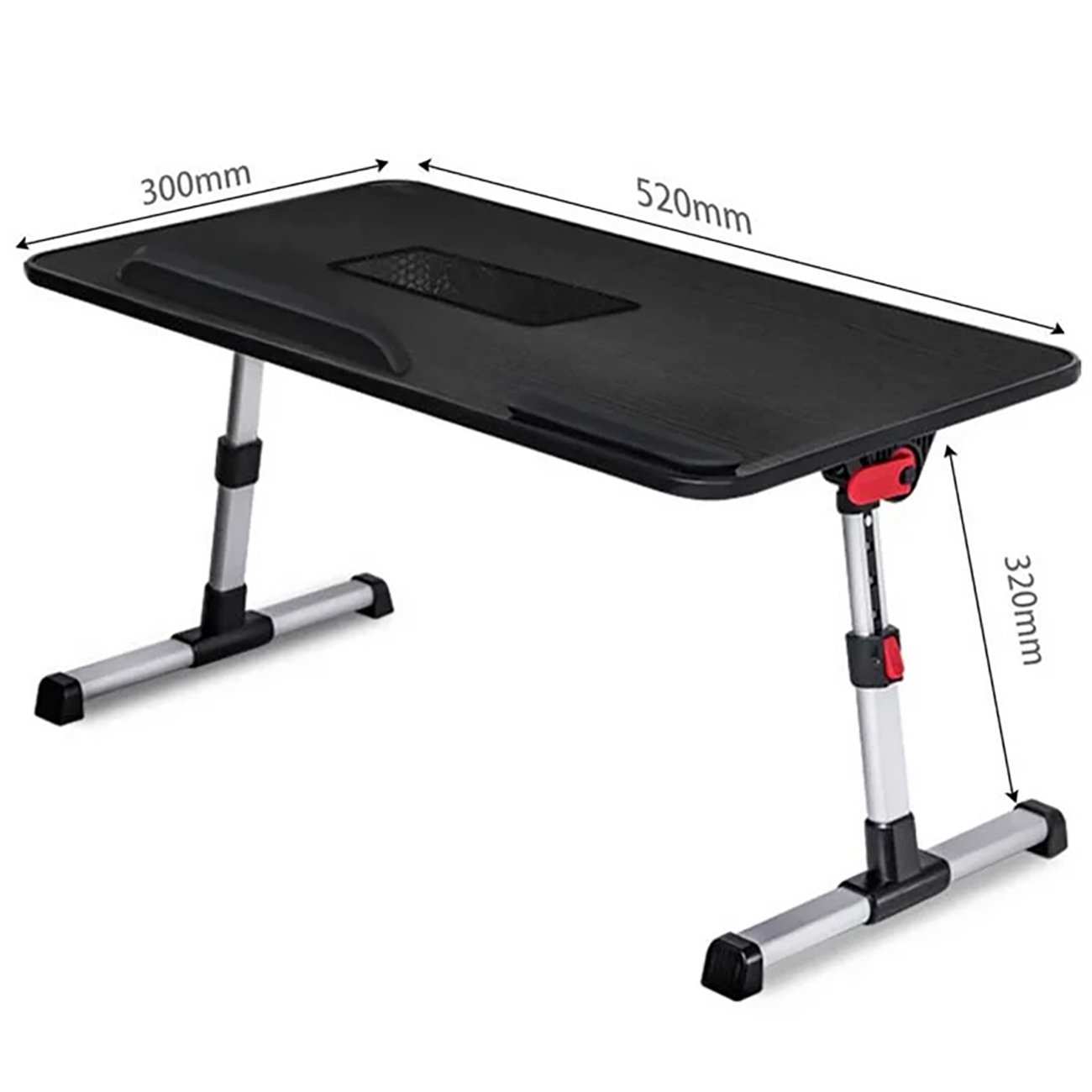 میز لپتاپ 16 تا 17 اینچ با فن خنک کننده سایجی A8 تاشو و قابل حمل