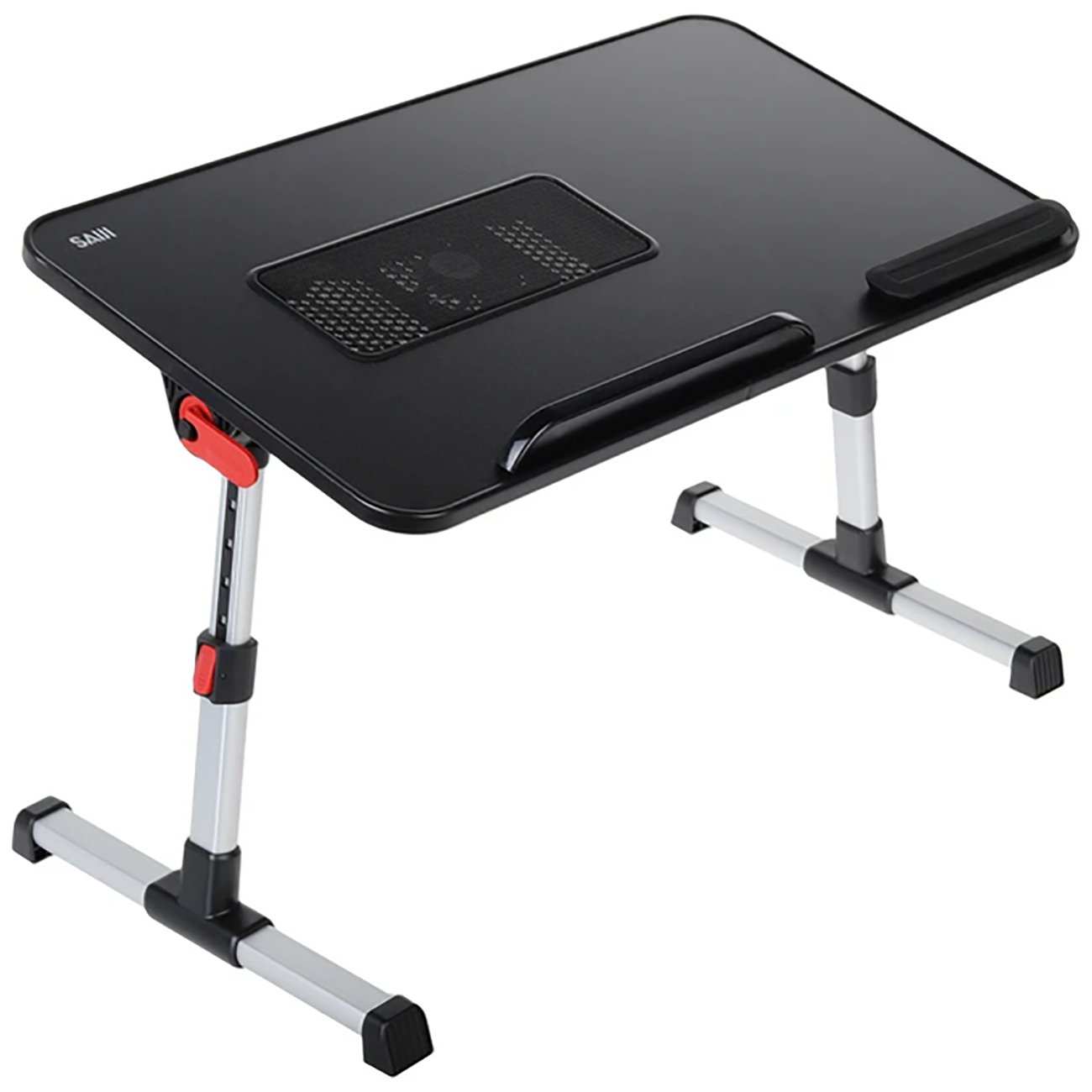 میز لپتاپ 16 تا 17 اینچ با فن خنک کننده سایجی A8 تاشو و قابل حمل