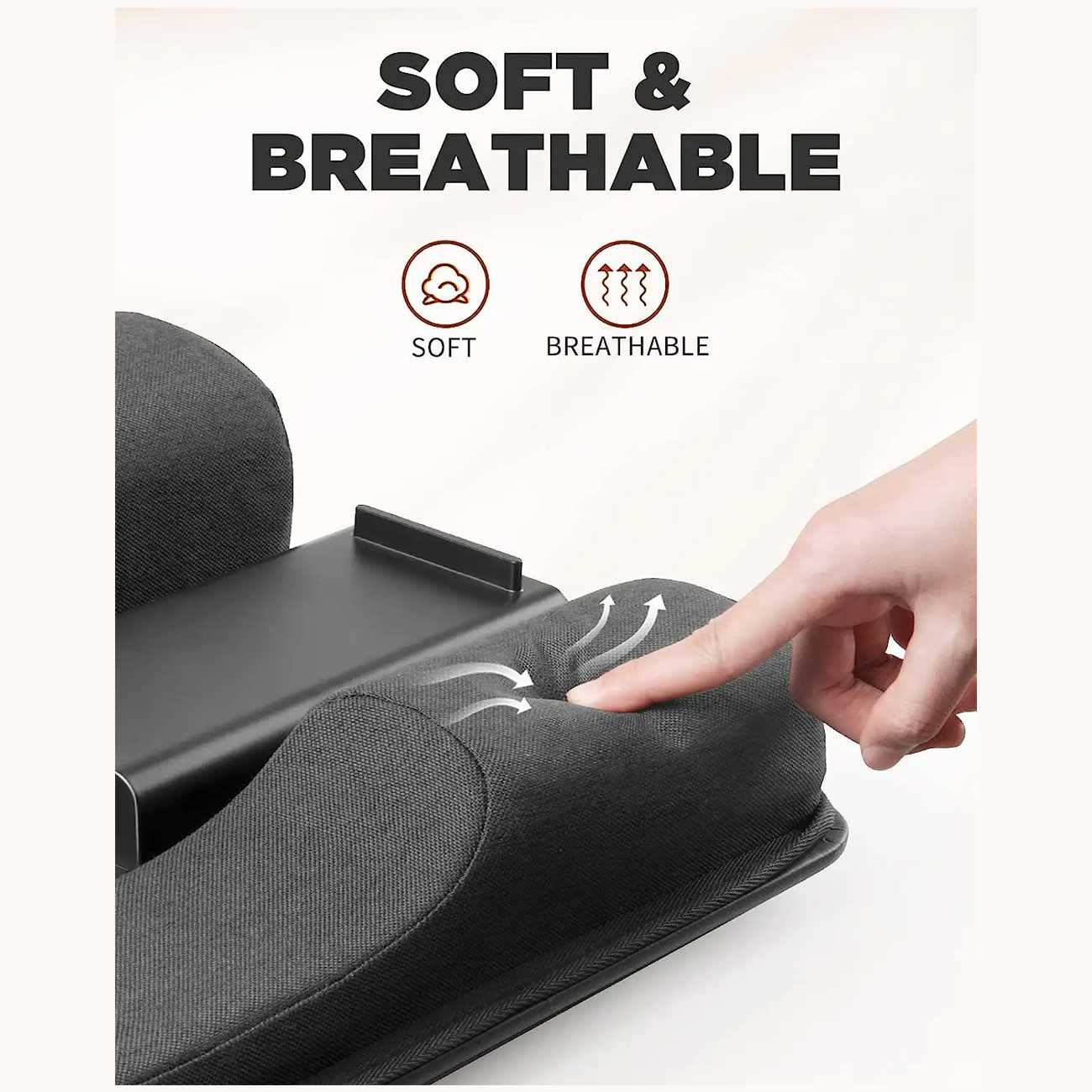 میز لپتاپ 16 تا 17 اینچ روی پا سایجی GX3 بالشتکدار