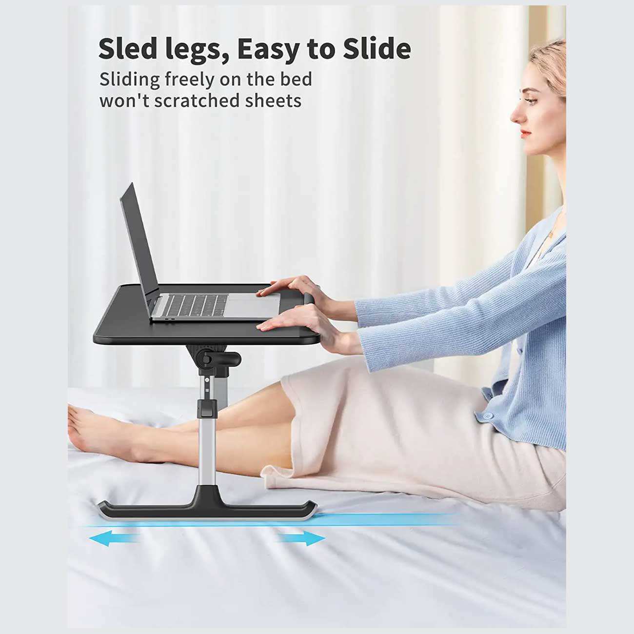 میز و پایه نگهدارنده لپ تاپ تا 17 اینچ سایجی AL33 تاشو و قابل حمل