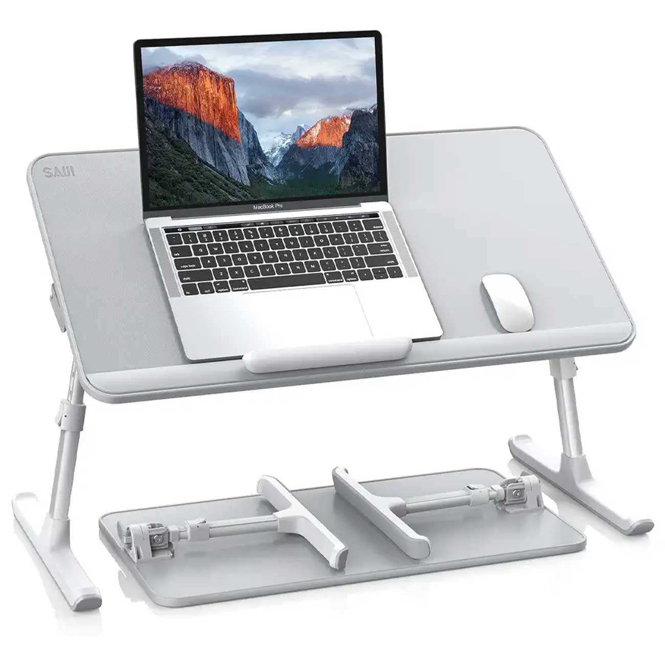 میز و پایه نگهدارنده لپ تاپ تا 17 اینچ سایجی AL30 تاشو و قابل حمل