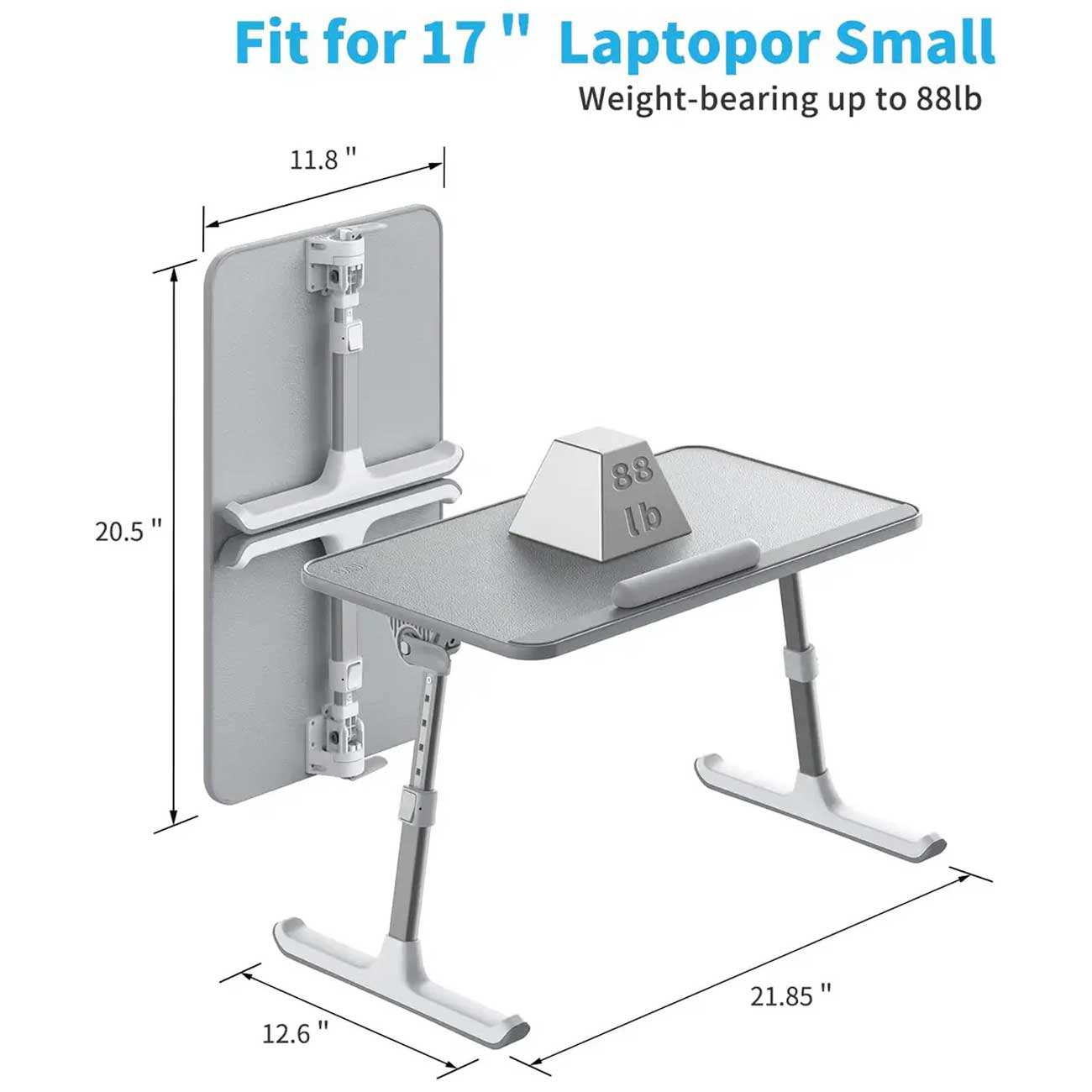 میز و پایه نگهدارنده لپ تاپ تا 17 اینچ سایجی AL30 تاشو و قابل حمل