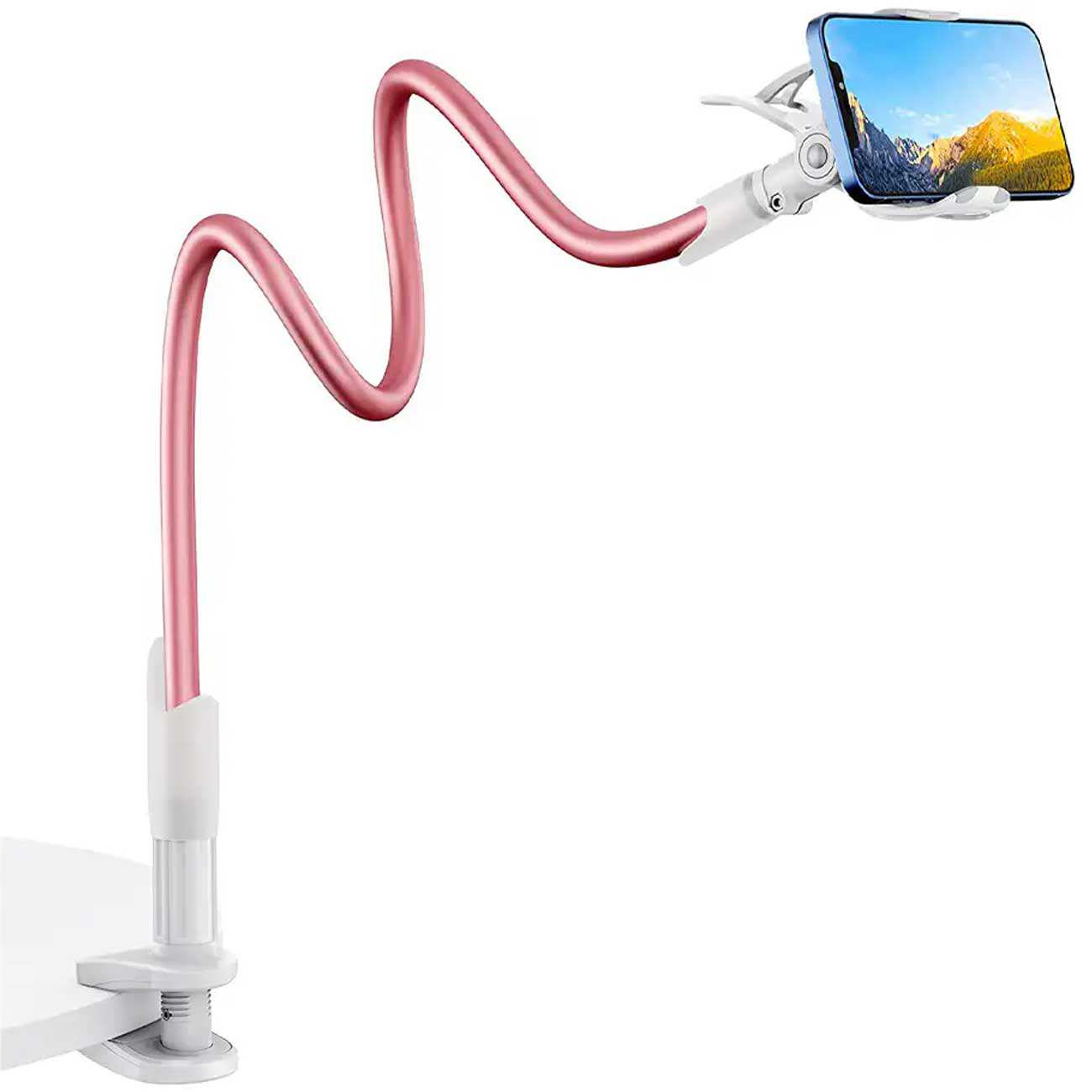 هولدر موبایل بازو بلند سایجی IVY1 با قابلیت اتصال به لبه میز و تخت