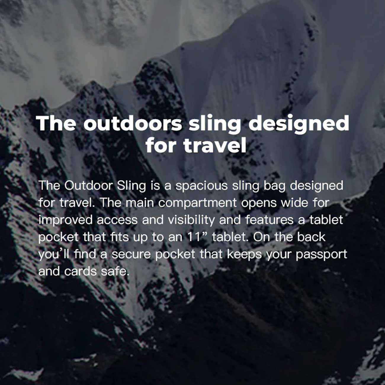 کیف کراس بادی ضدآب بنج BANGE FW-228