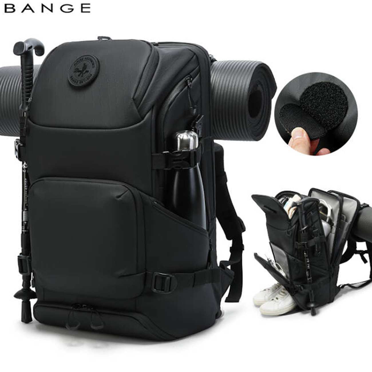 کوله پشتی کوهنوردی، مسافرتی و لپتاپ 15.6 اینچ بنج BANGE FW-229 با ظرفیت بزرگ