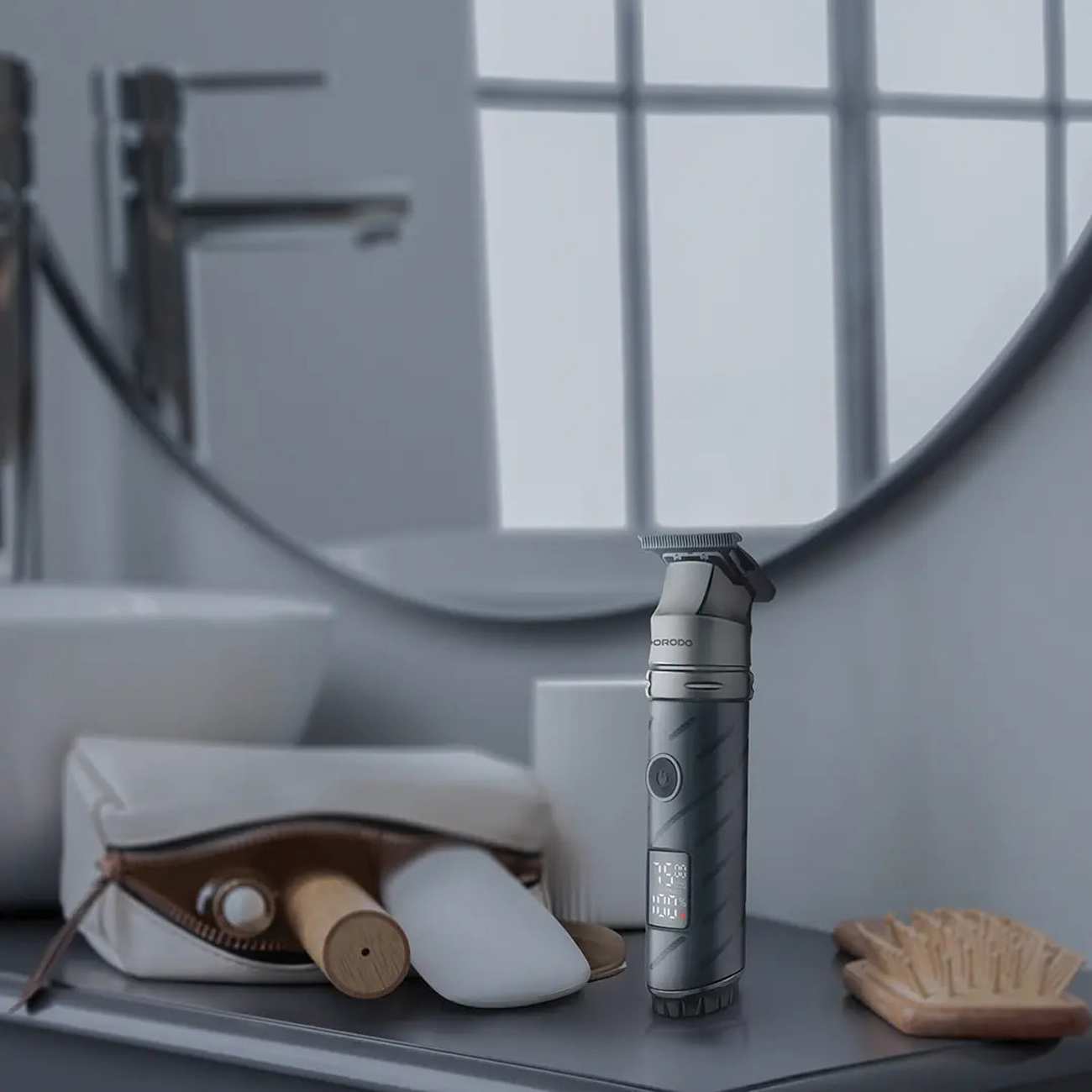 ریش تراش و ماشین اصلاح موی سر و بدن حرفهای شارژی پورودو Porodo PDLFST185BK