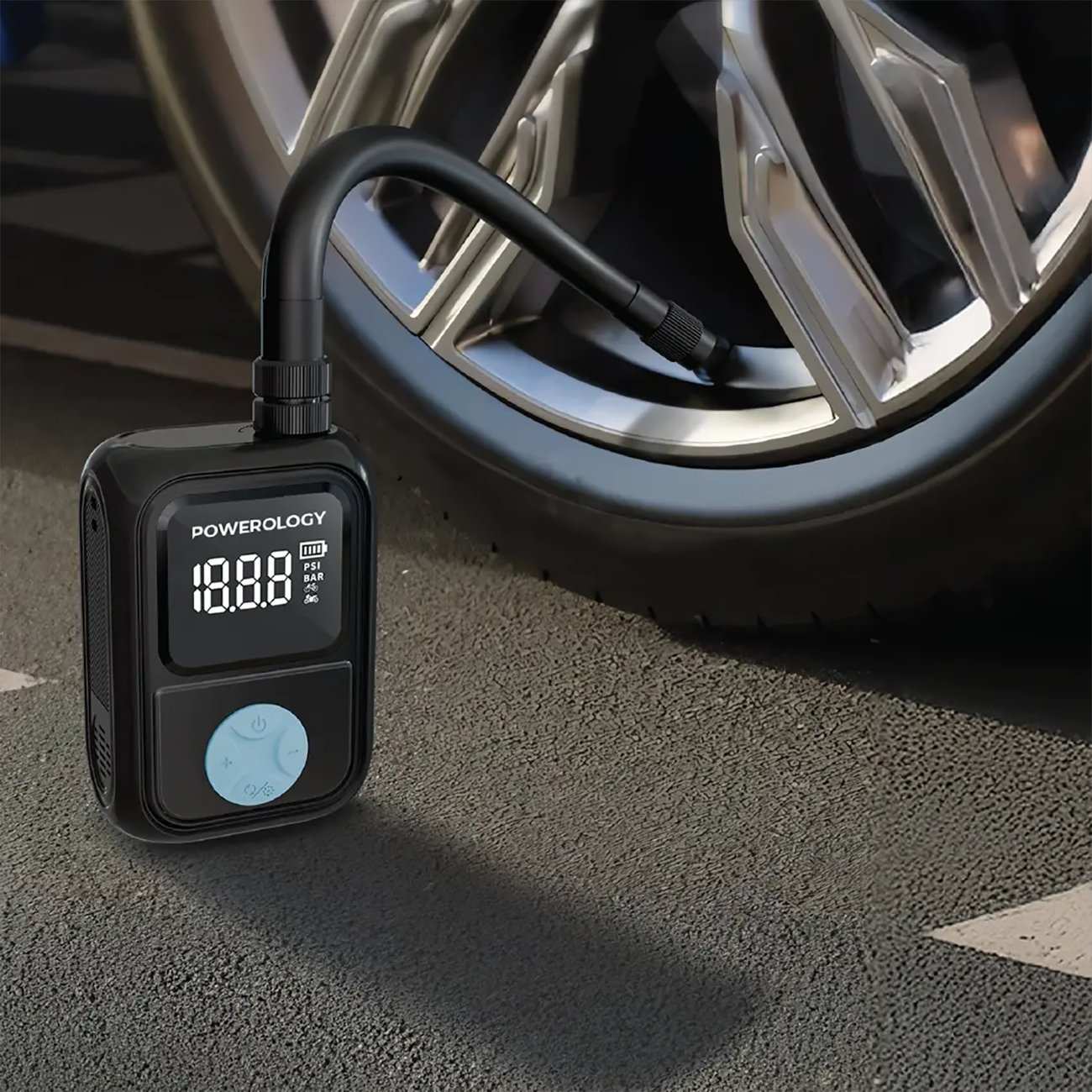 پمپ باد شارژی قابل حمل پاورولوژی Powerology PSM018