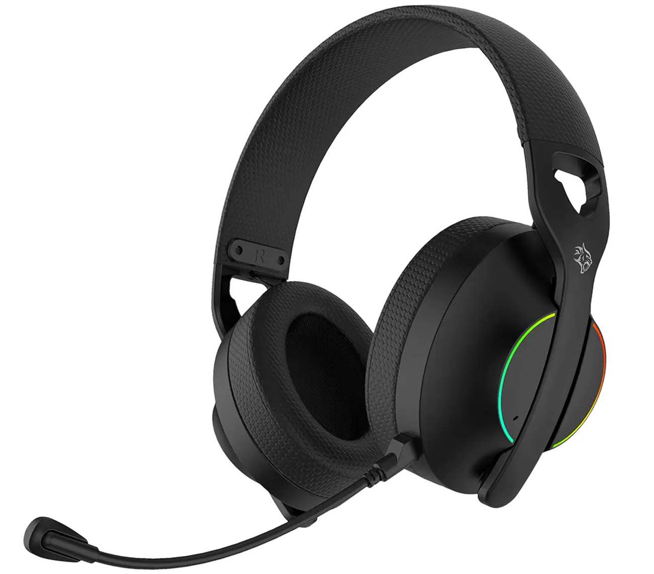 هدست گیمینگ بیسیم نویز کنسلینگ فعال ANC پورودو Porodo PDX421-BK با اتصال 3 گانه