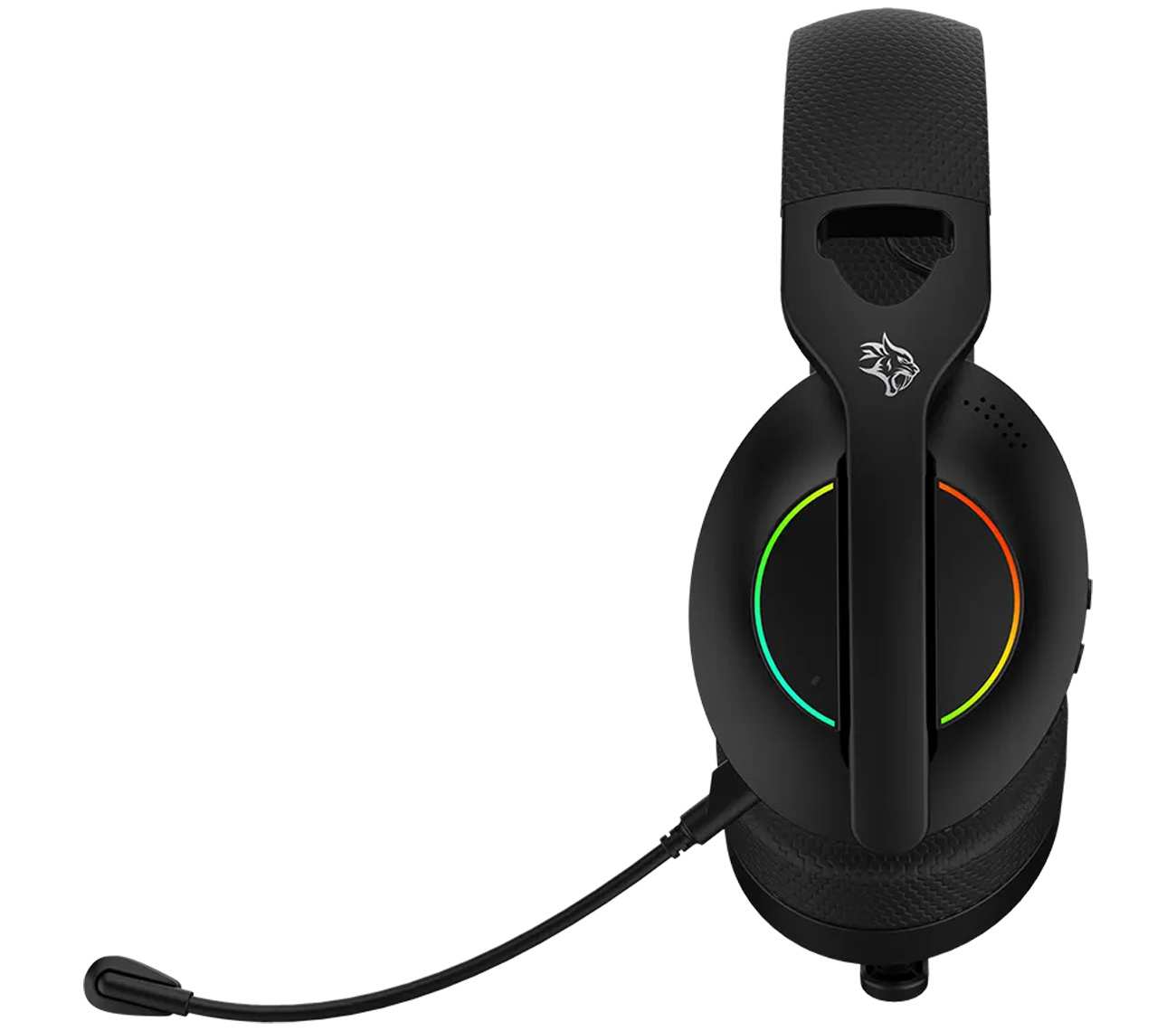 هدست گیمینگ بیسیم نویز کنسلینگ فعال ANC پورودو Porodo PDX421-BK با اتصال 3 گانه