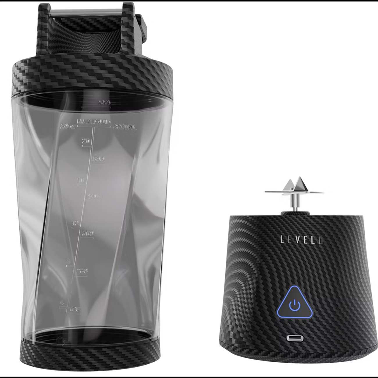 آبمیوه گیری و مخلوط کن قابل حمل 6 تیغ لِوِلو Levelo LVL-AEROFX-BLNDR-STR