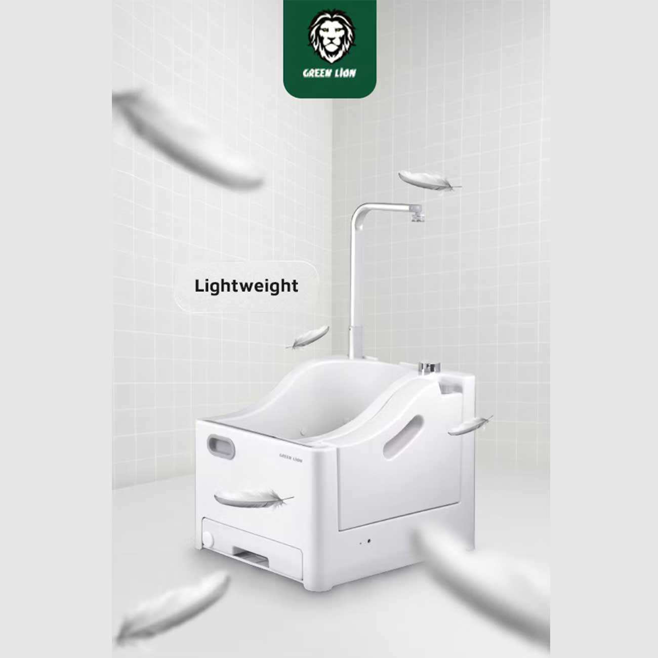 دستگاه وضوی قابل حمل شارژی گرین لاین Green Lion GWM-10 GNGW10PWUDWH