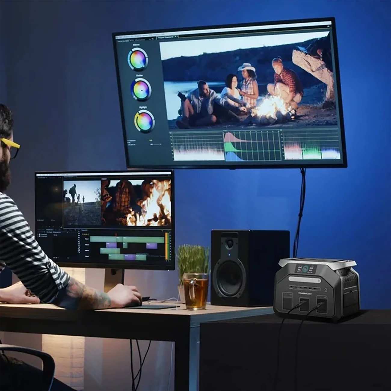 پاور استیشن 800 وات پاورولوژی Powerology PWP800WBK