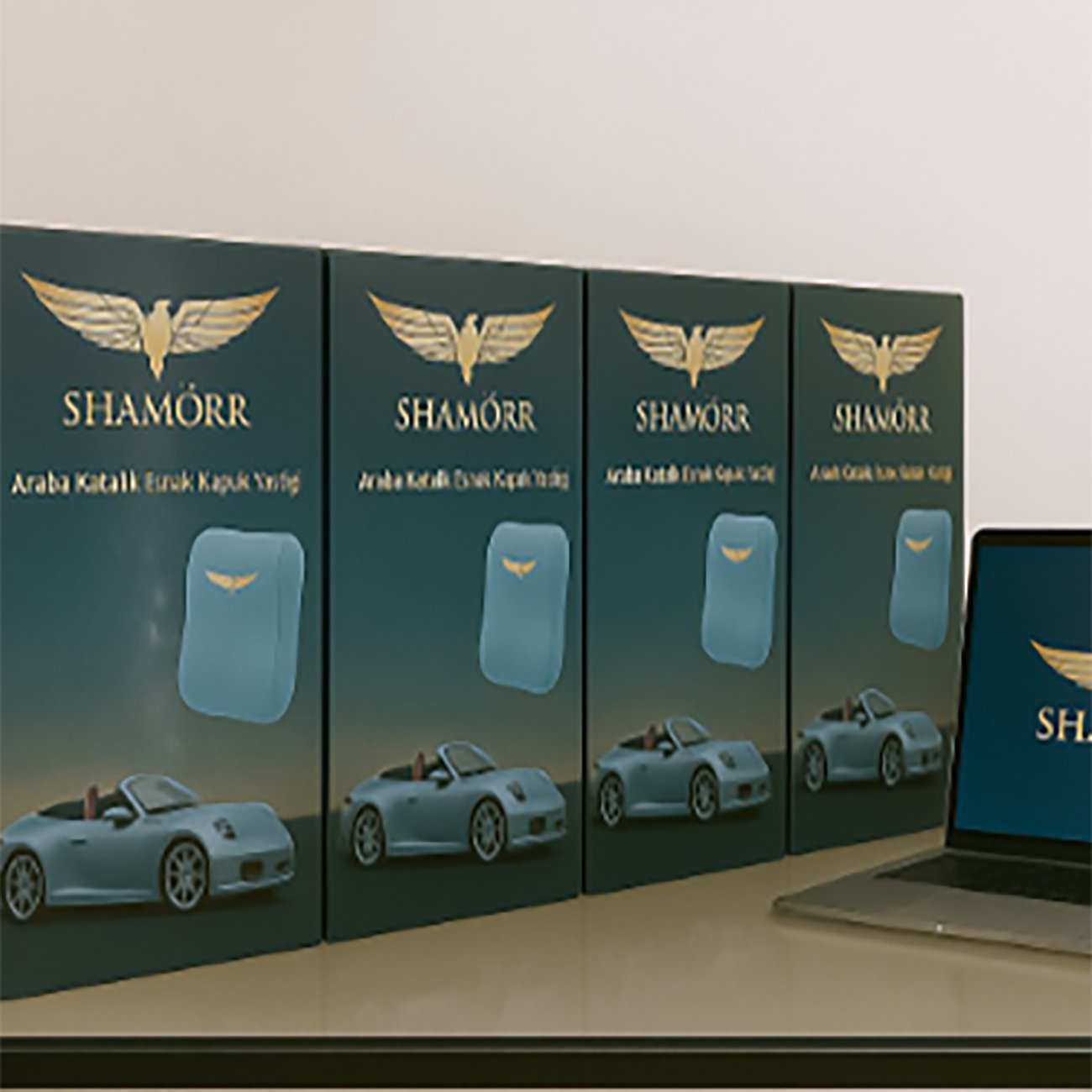 بالش طبی پشت کمری و گردنی صندلی خودرو شامور Shamour lumbar pillow