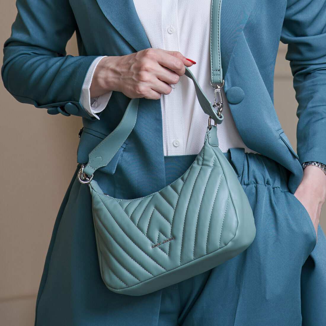 کیف دوشی مدل David Jones 6724-2 دیوید جونز