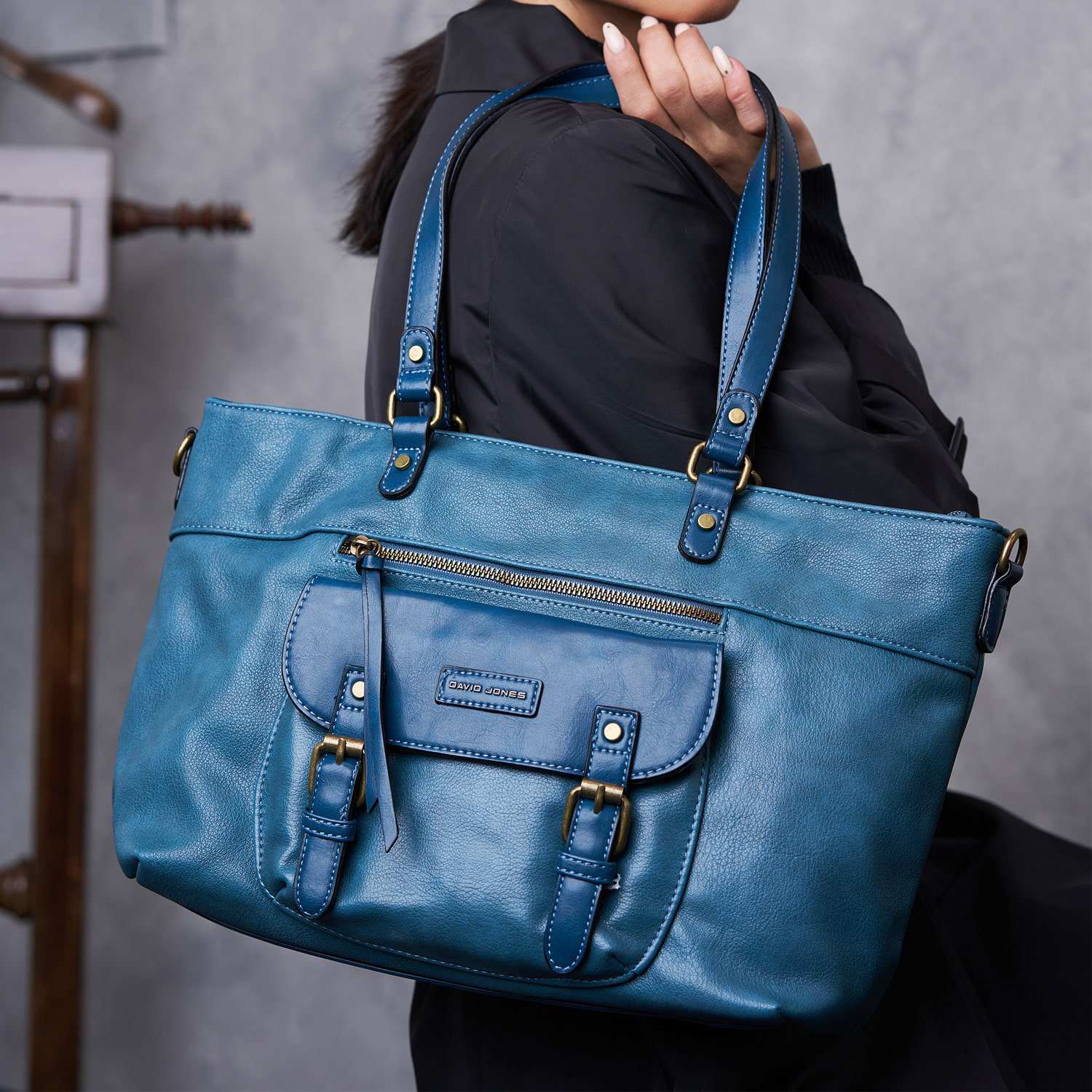 کیف دوشی مدل David Jones 6834-4 دیوید جونز